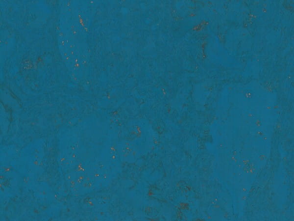 Korkboden TRECOR® CLASSIC Klebekork FRAMENTO Stärke: 4 mm, Oberfläche: ROH - Farbe: Himmelblau