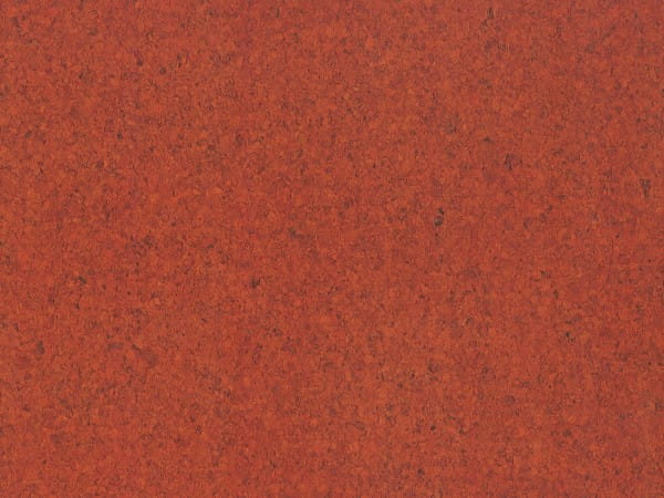 Korkboden TRECOR® CLASSIC Klebekork PORTO Stärke: 4 mm, Oberfläche: ROH - Farbe: Korallenrot