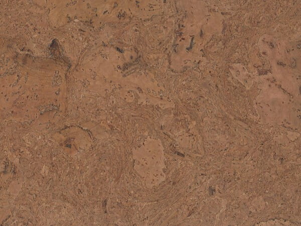 Korkboden TRECOR® CLASSIC Klebekork VARESE Stärke: 4 mm, Oberfläche: ROH - Farbe: Braunrot