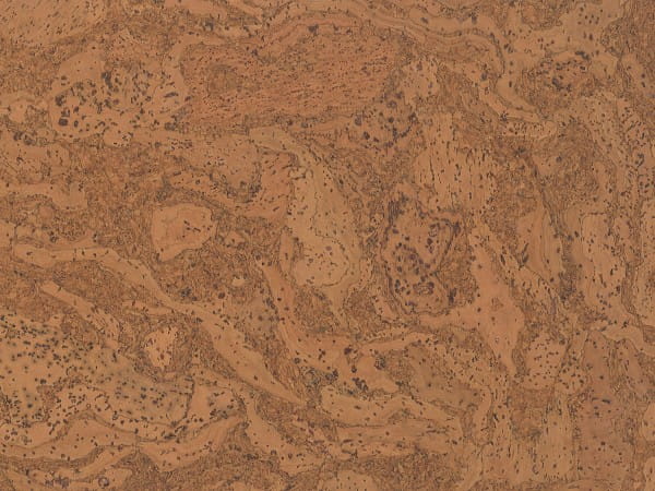 Korkboden TRECOR® CLASSIC Klebekork STILO Stärke: 4 mm, Oberfläche: ROH - Farbe: Orange