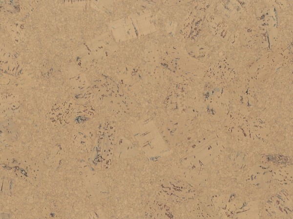 Korkboden TRECOR® CLASSIC Klebekork FORTI Stärke: 4 mm, Oberfläche: ROH - Farbe: Elfenbein