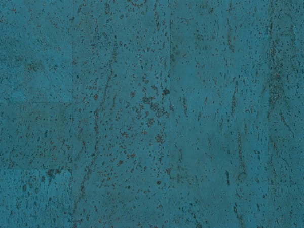 Korkboden TRECOR® CLASSIC Klebekork MERIDA Stärke: 4 mm, Oberfläche: ROH - Farbe: Himmelblau