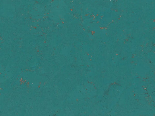 Korkboden TRECOR® CLASSIC Klebekork VARESE Stärke: 4 mm, Oberfläche: ROH - Farbe: Minttürkis