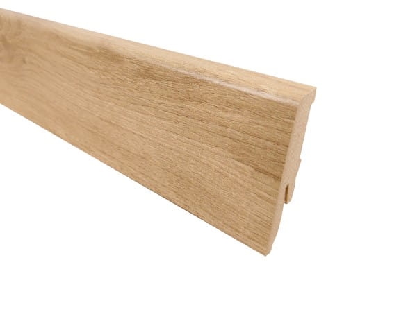 TRECOR® Laminatboden Sockelleiste - Timber Oak Nr. 5945 - MDF gerade Form