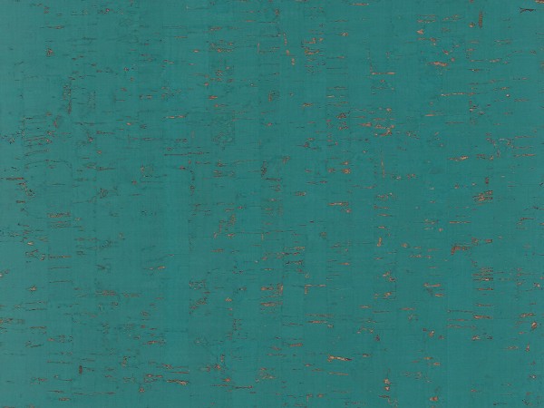 TRECOR Korkboden mit Klicksystem MAZARA Korkfertigparkett - 10,5 mm Stark - Farbe: Minttürkis
