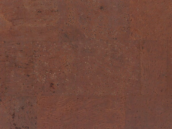 Korkboden TRECOR® CLASSIC Klebekork MERIDA Stärke: 4 mm, Oberfläche: ROH - Farbe: Mahagonibraun