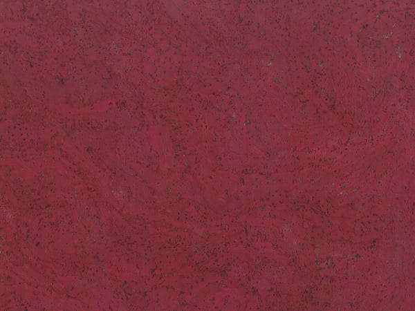 Korkboden TRECOR® CLASSIC Klebekork STILO Stärke: 4 mm, Oberfläche: ROH - Farbe: Pupurrot