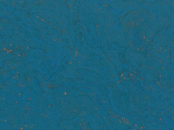 TRECOR Korkboden mit Klicksystem STILO Korkfertigparkett - 10 mm Stark - Farbe: Himmelblau