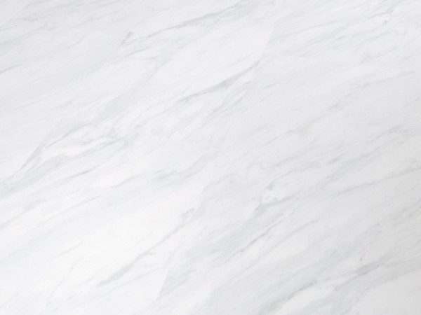 TRECOR® Klick Vinylboden RIGID 4.2 - Fliesendekor Carrara Marmor mit V-Fuge - 4,2 mm Stark